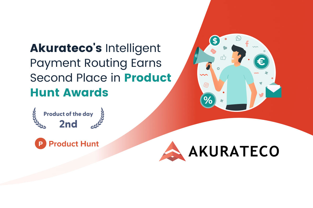 Akurateco's Intelligent Payment Routing Earns Second Place in Product Hunt Awards